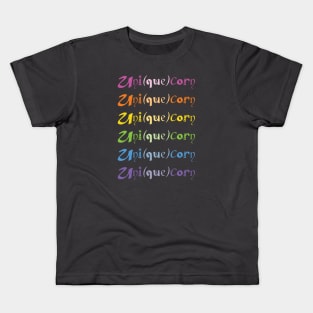 Uni(que)corn Rainbow Kids T-Shirt